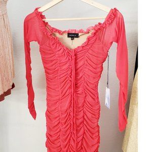 REVOLVE Majorelle Darling Dress Pink Coral(XS) NWT